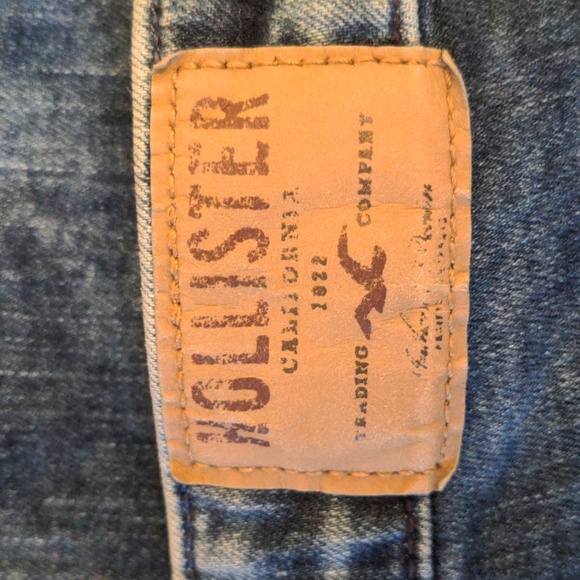 Hollister Mid-rise Acid Wash Med Blue Jeggings Jeans, Size 11R - Picture 8 of 11